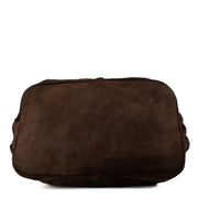 Shop 100% authentic Miu Miu Brown Suede Shoulder bag at Labellov.com.