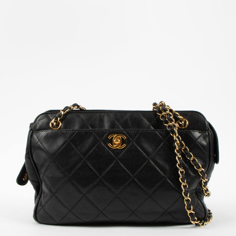 Chanel Vintage Black Tote Bag