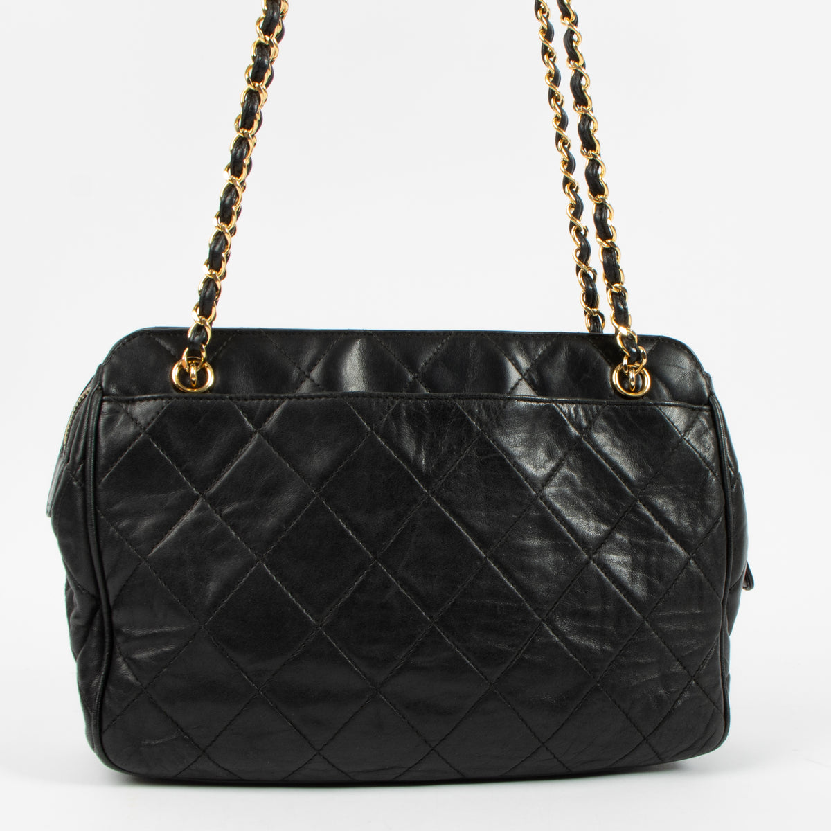 Chanel Vintage Black Tote Bag