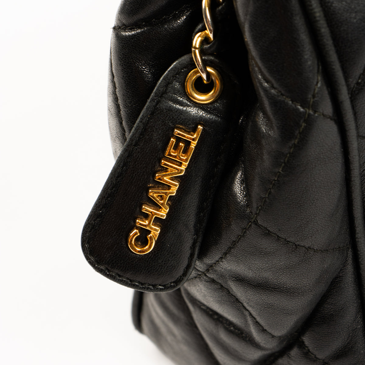 Chanel Vintage Black Tote Bag
