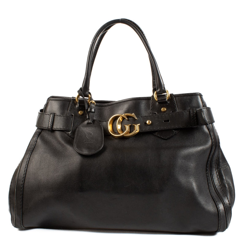 buy 100% authentic pre loved Gucci GG Marmont Black Tote Bag on Labellov.com