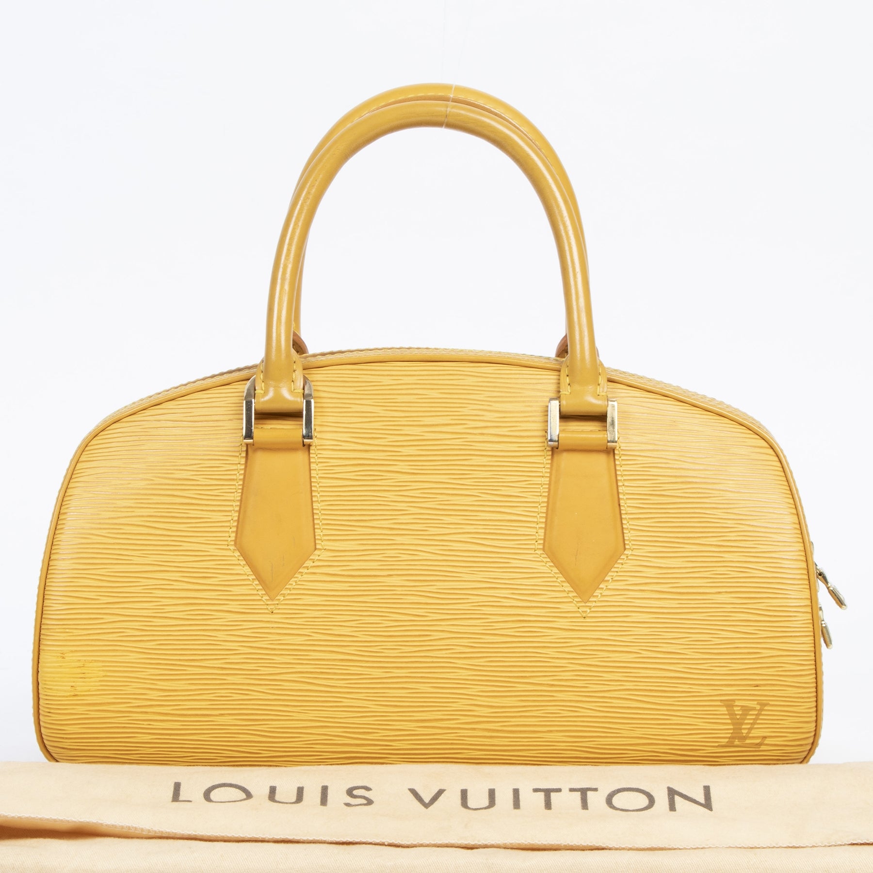 Authentic secondhand Louis Vuitton Jasmin Epi Top Handle Bag designer bags fashion luxury vintage webshop safe secure online shopping