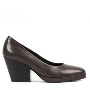 Authentieke Tweedehands AF Vandevorst Brown Classic Mid-Heel Pump - Size 37,5 juiste prijs veilig online shoppen luxe merken webshop winkelen Antwerpen België mode fashion