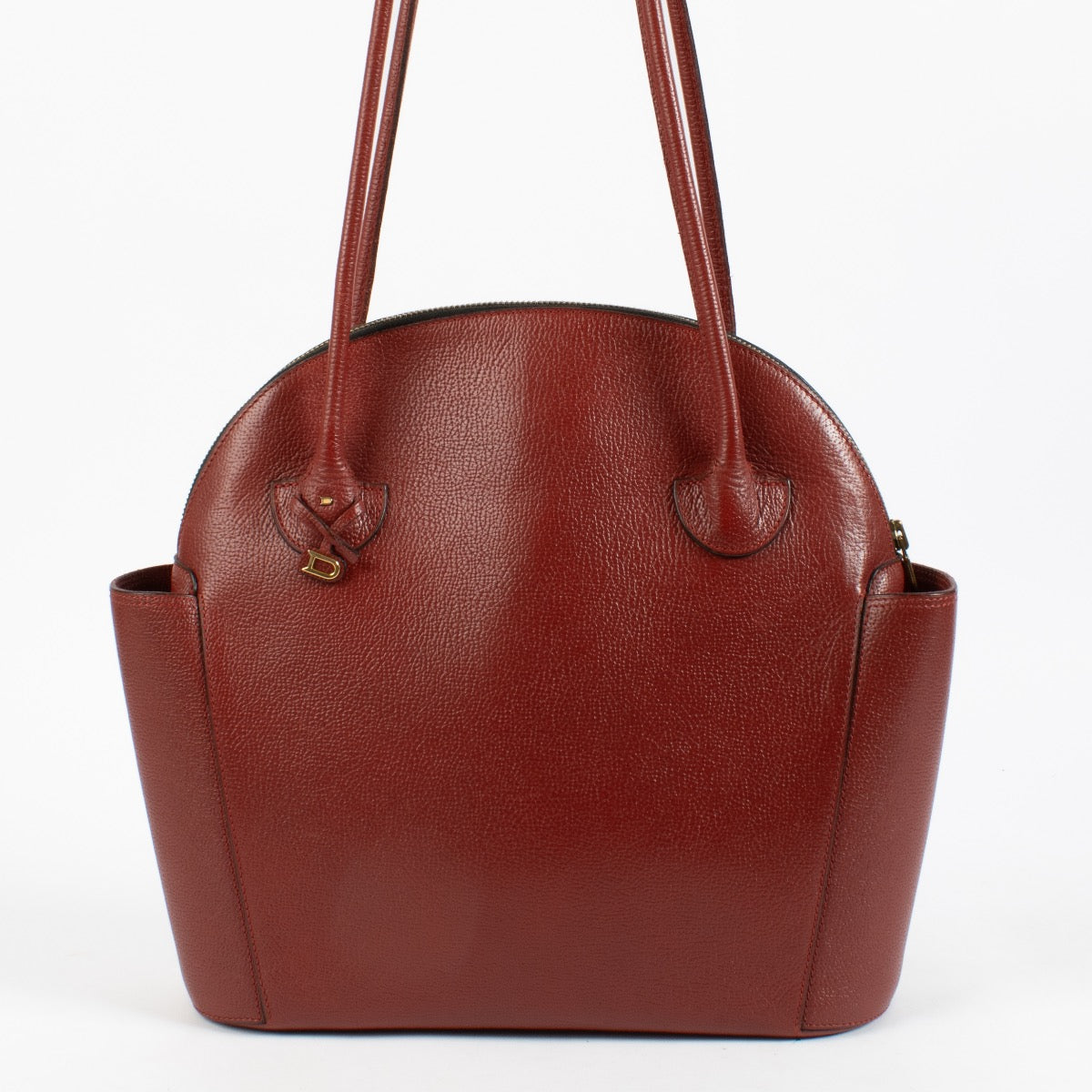 Shop 100% authentic secondhand Delvaux Burgundy Mousson Shoulder Bag on Labellov.com