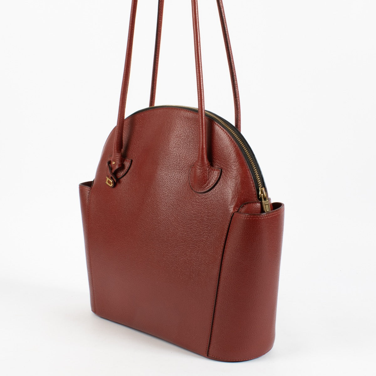 Shop 100% authentic secondhand Delvaux Burgundy Mousson Shoulder Bag on Labellov.com