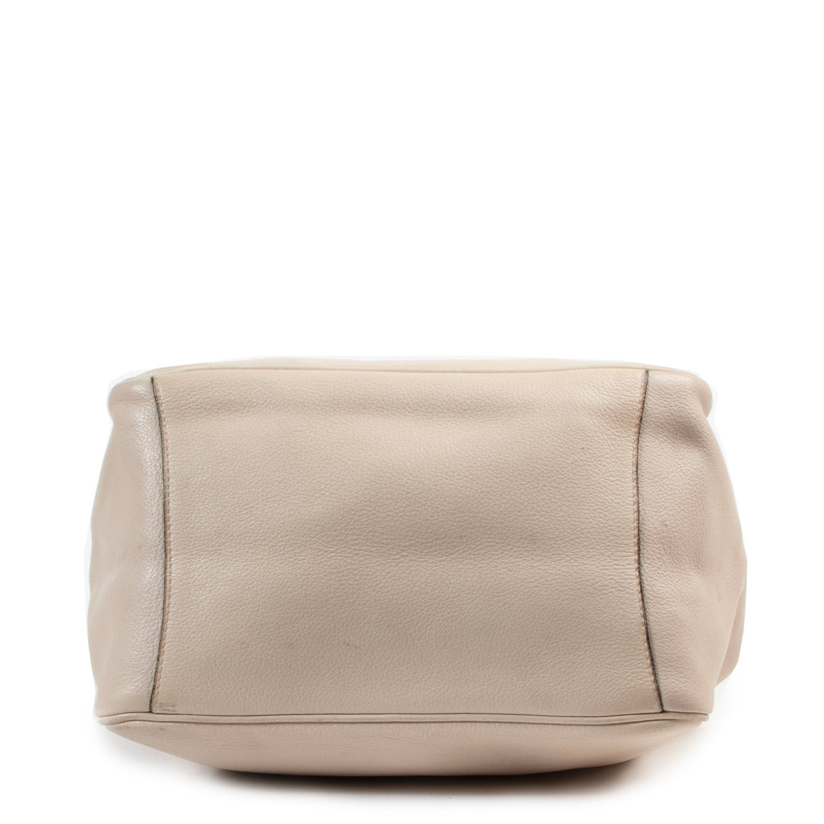 Delvaux Cream Roseau Shoulder Bag
