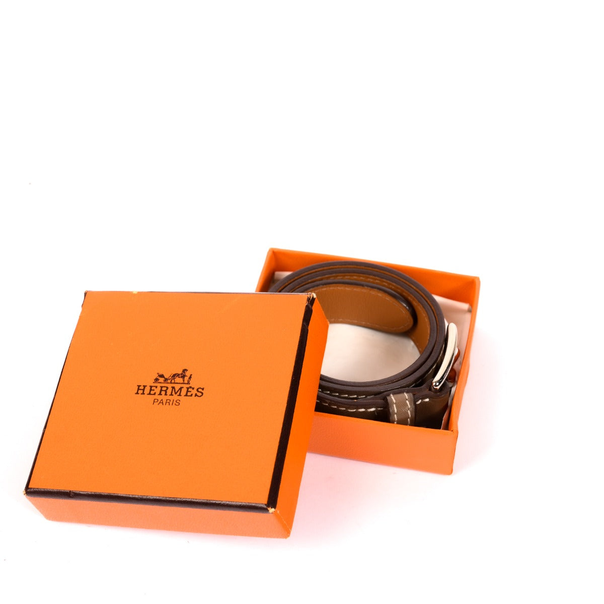 Hermès Etriviere Etoupe Chamonix Double Tour Bracelet