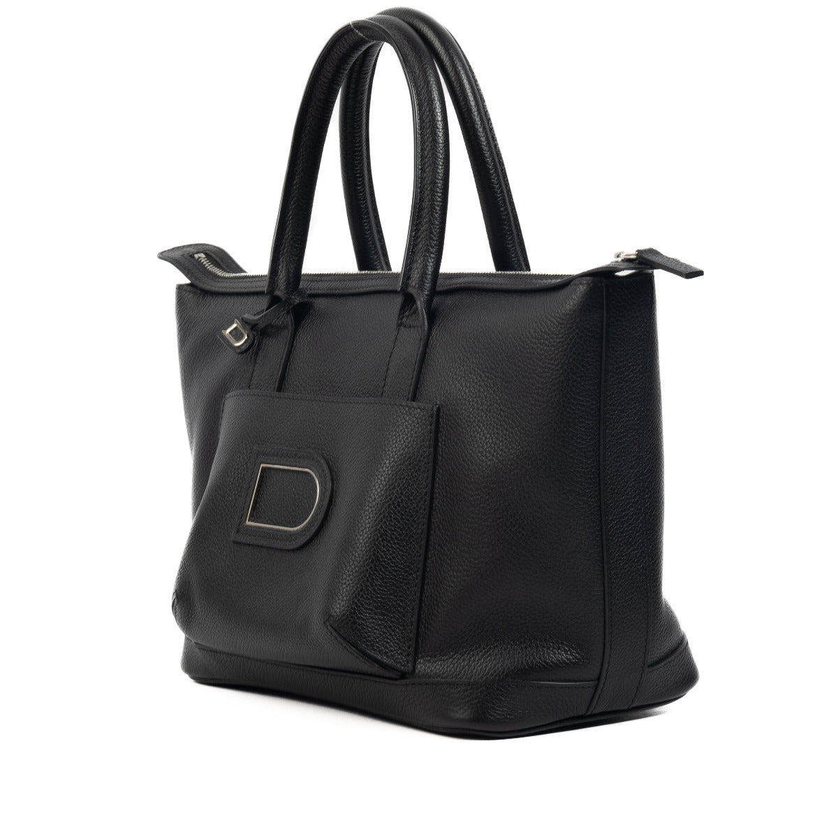 Sac porté épaule Delvaux Clandestin Trotteur noir