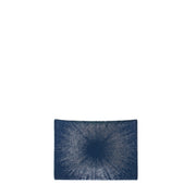 Delvaux Message S Chaine Cosmo Satin Navy Card Holder with Chain