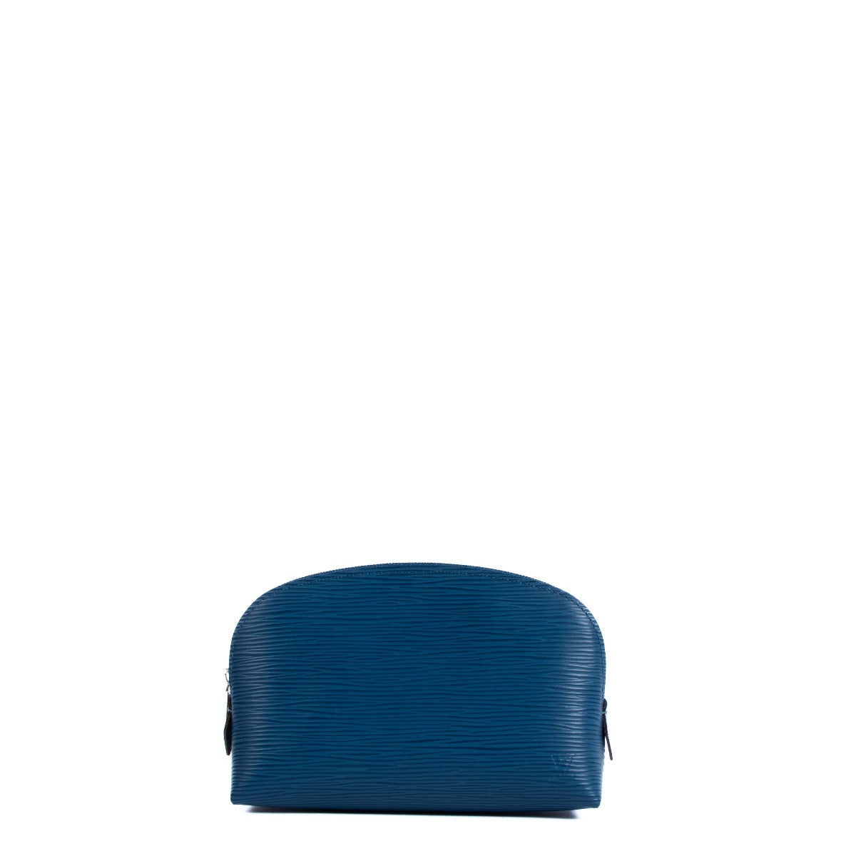 Louis Vuitton Cosmetic Pouch Blue Epi Leather