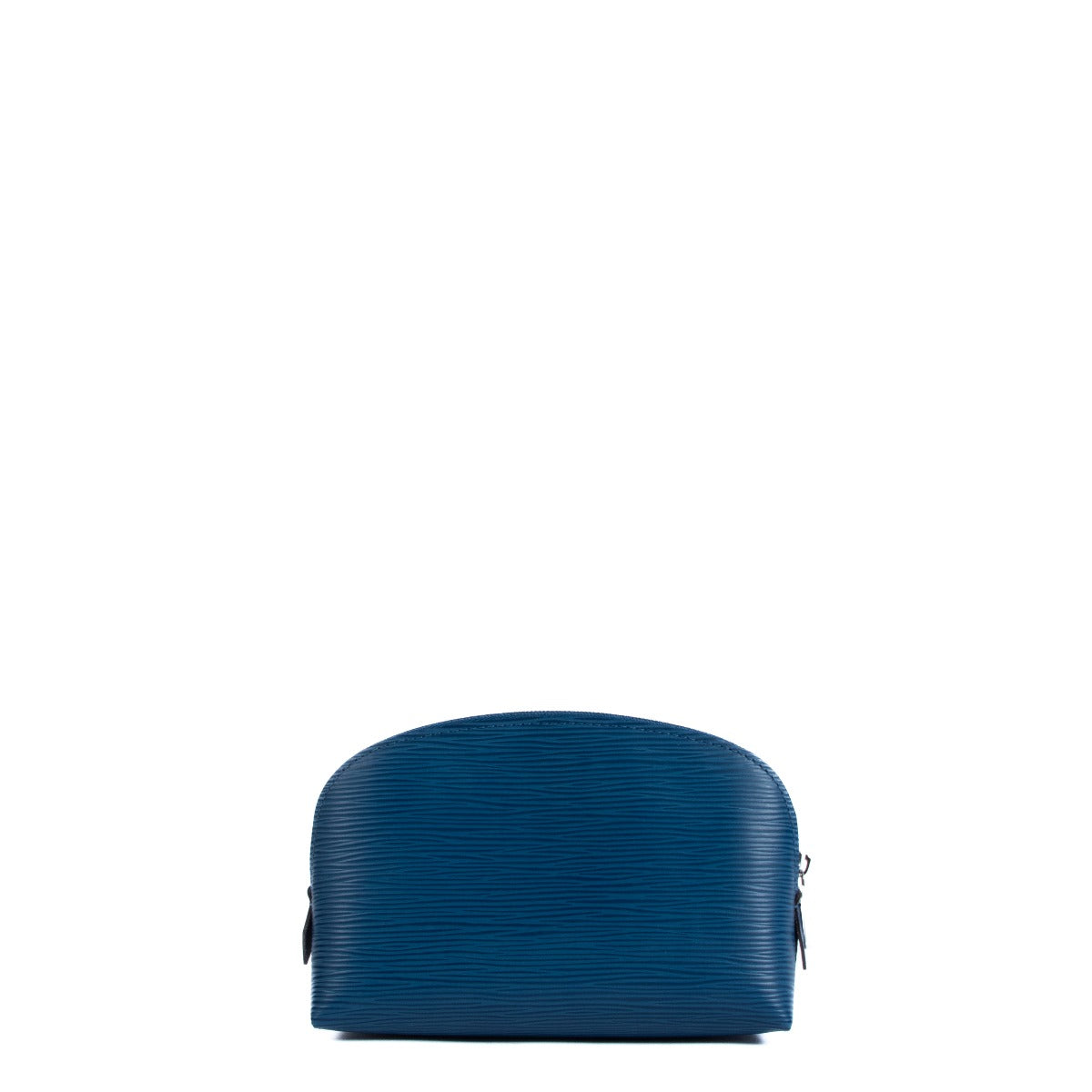 Louis Vuitton Cosmetic Pouch Blue Epi Leather