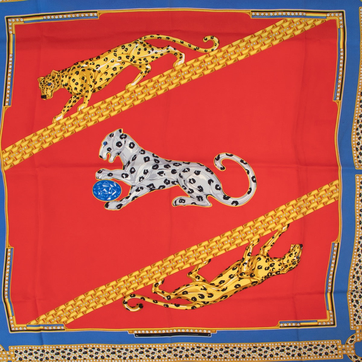 Écharpe multicolore Cartier