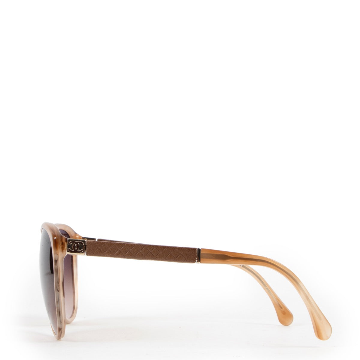shop safe online Chanel Light Brown Glasses