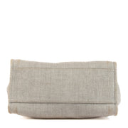 Shop 100% authentic second-life Chanel Grey Deauville Shopper Top Handle Bag on Labellov.com