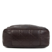 Christian Dior Cannage Leather Brown Bucket Bag 2dehands tegen de beste prijs