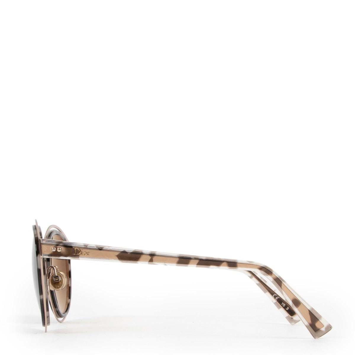 buy second hand Dior Obscure Havana Titanium Sunglasses at Labellov for the best price