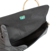 Shop 100% authentic Fendi Black Leather Mini Fendigraphy Crossbody Bag at Labellov.com.