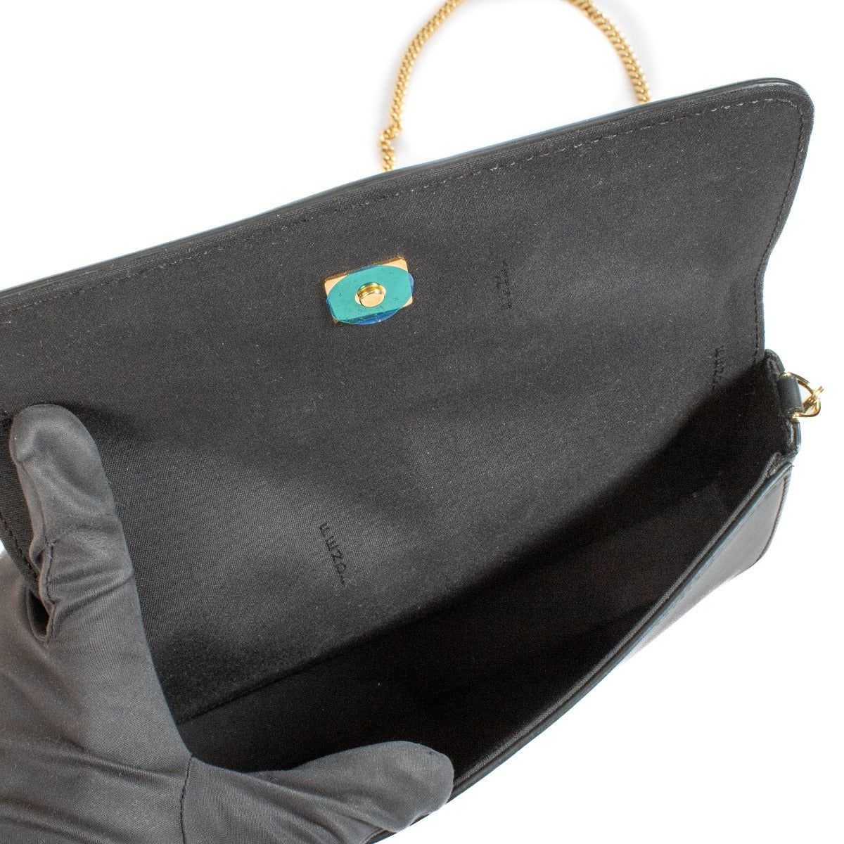 Shop 100% authentic Fendi Black Leather Mini Fendigraphy Crossbody Bag at Labellov.com.