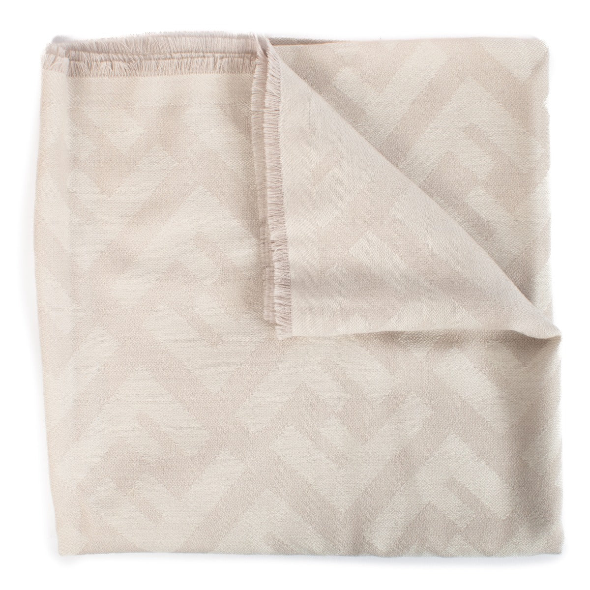 Shop 100% authentic Fendi Pink Wool Monogram FF Scarf at Labellov.com.