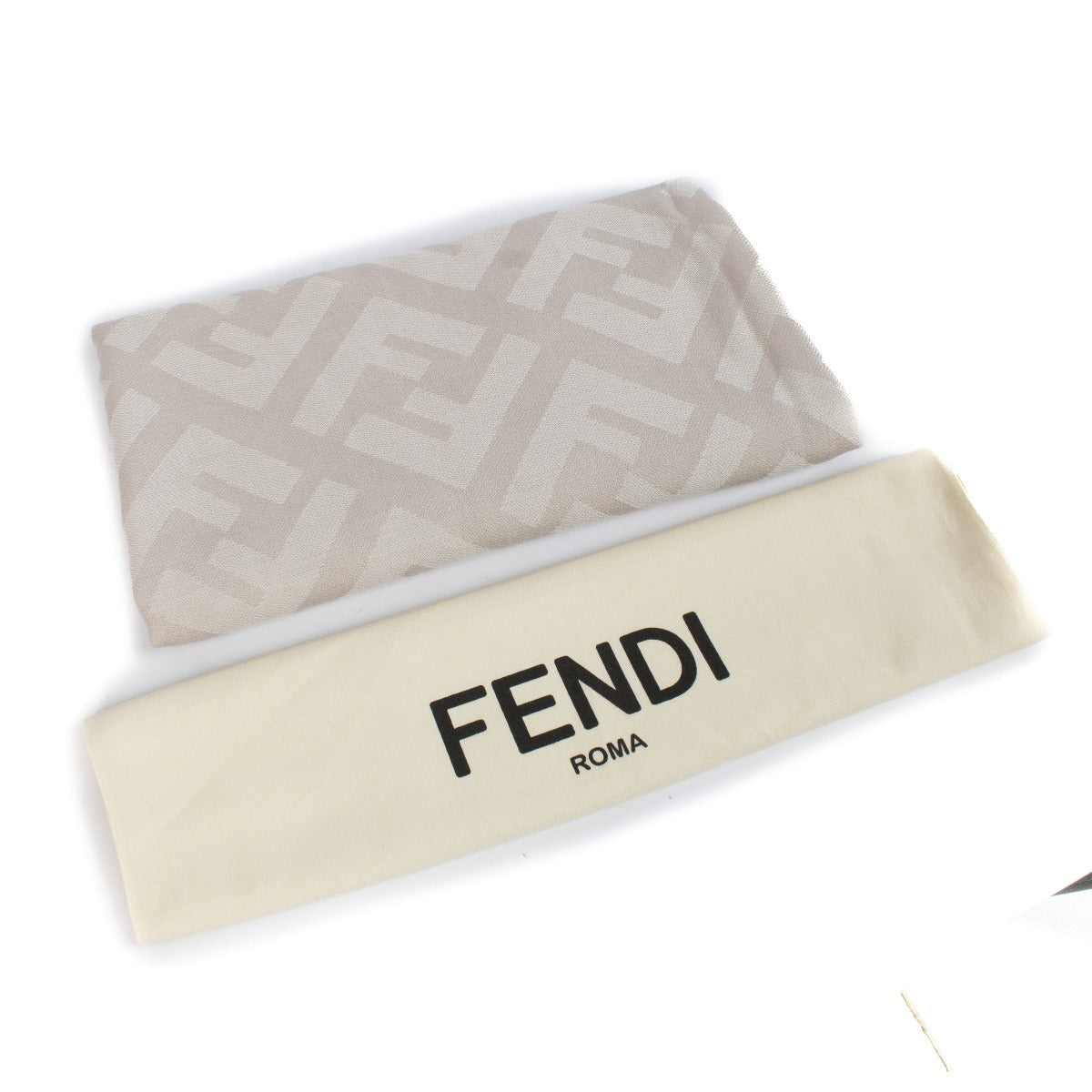 Shop 100% authentic Fendi Pink Wool Monogram FF Scarf at Labellov.com.