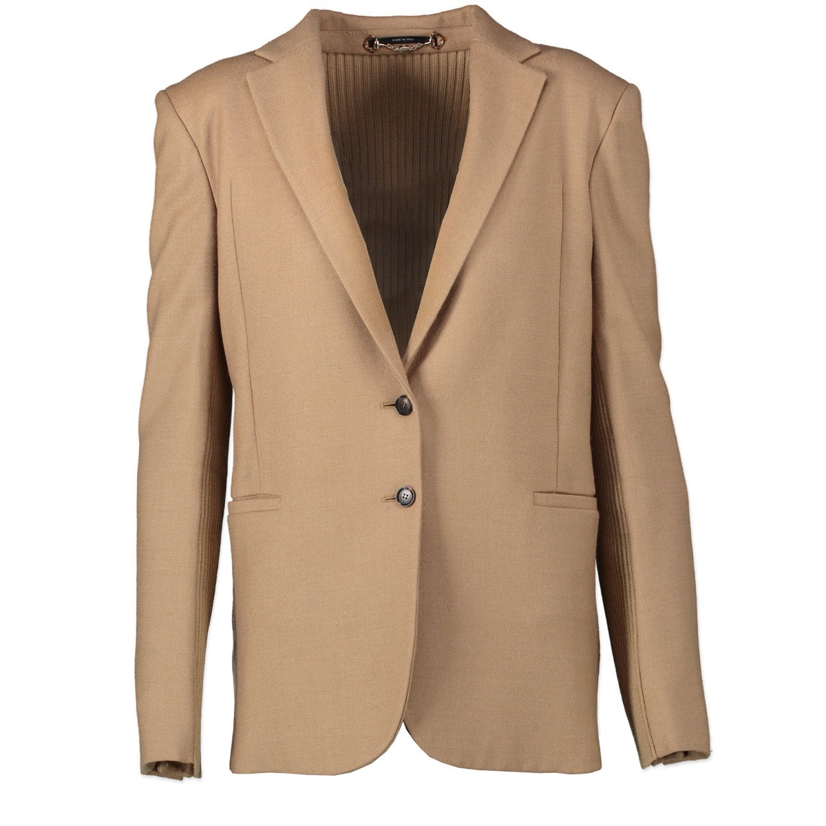 Original Gucci Beige Jacket in Size 38 or 44 IT in very good condition now for sale on Labellov Luxury vintage site for 2nd hand designers.