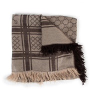 authentic second hand Gucci GG Lamé Jacquard Scarf at labellov