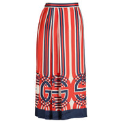 Shop 100% authentic second-hand Gucci Multicolor Silk Skirt in size IT44 on Labellov.com