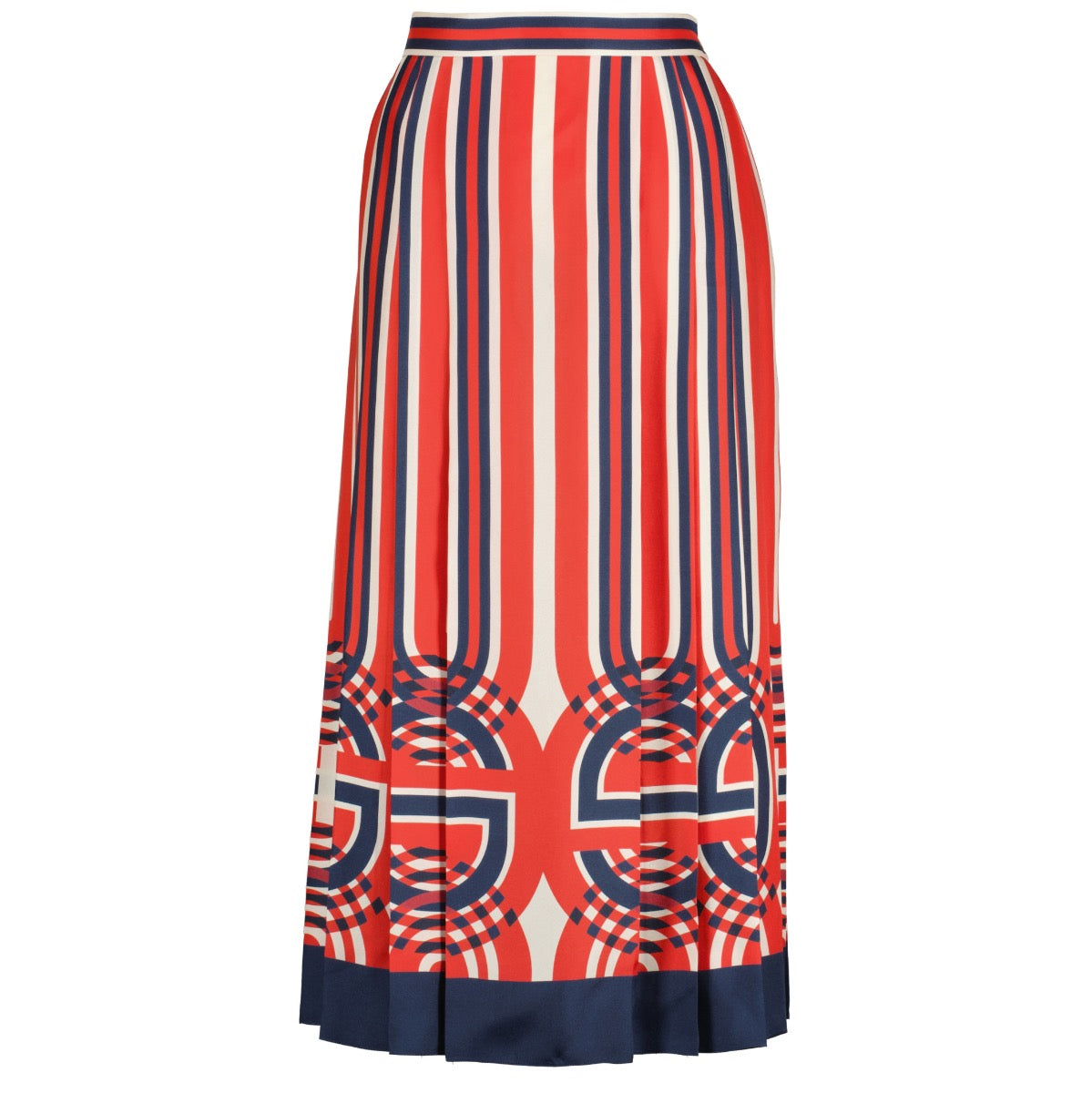 Shop 100% authentic second-hand Gucci Multicolor Silk Skirt in size IT44 on Labellov.com
