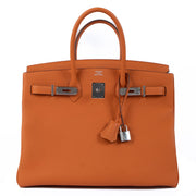 Brand new store-fresh Hermès 2023 Birkin 35 Orange Togo on www.labellov.com
