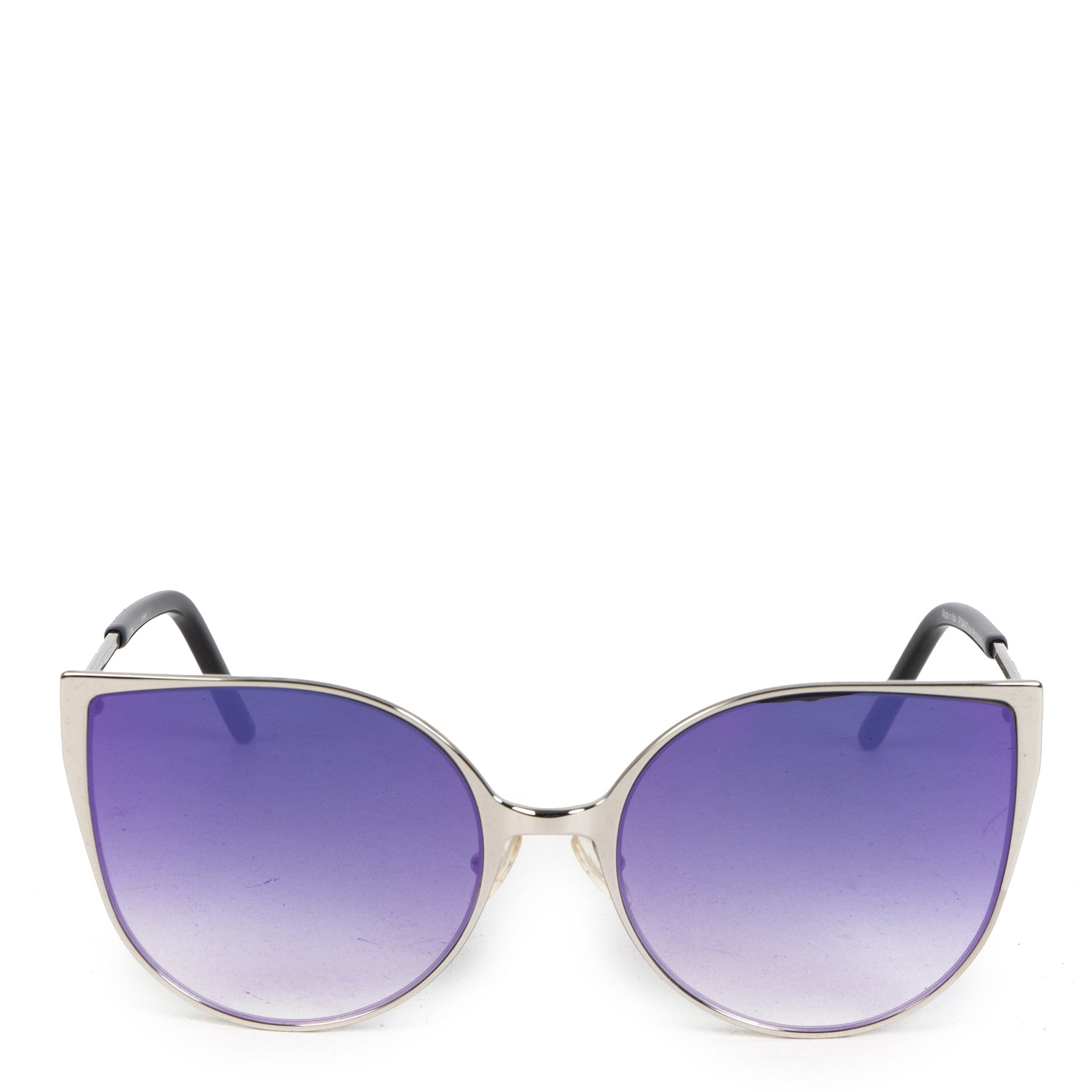 Authentieke tweedehands vintage Jplus Cateye Irridescent Sunglasses koop online webshop LabelLOV