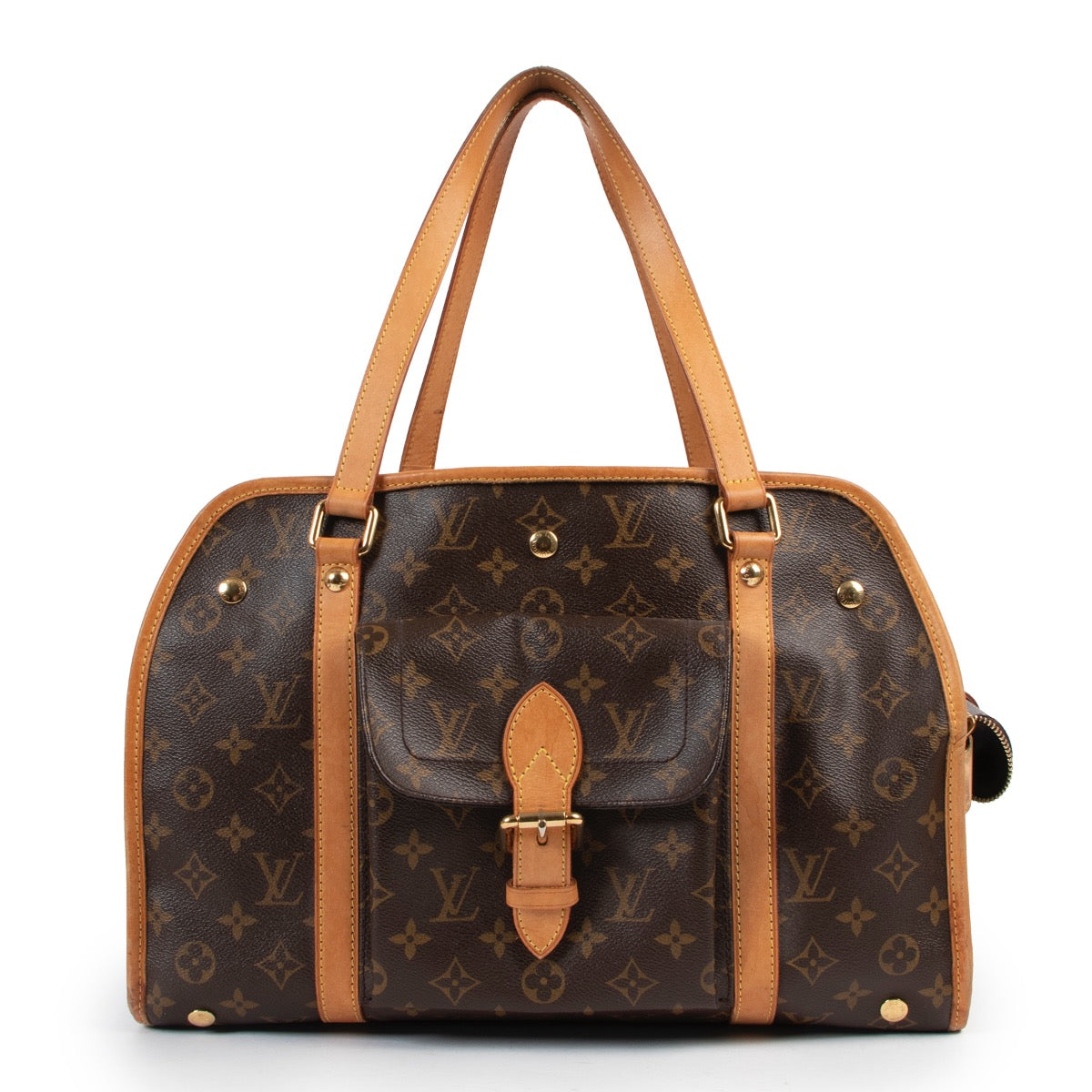 Louis Vuitton Monogram Sac Baxter PM Dog Carrier Bag
