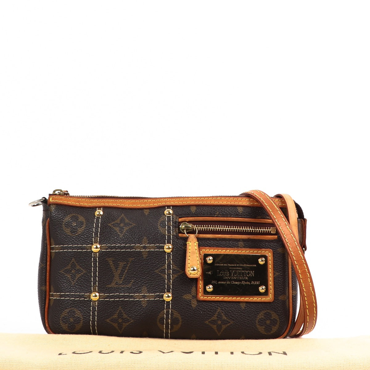 Sac bandoulière Louis Vuitton Monogram Rivets