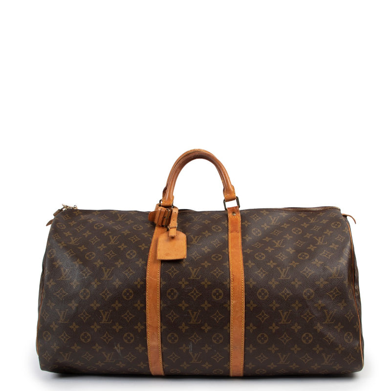 Louis Vuitton Keepall 60 Monogram Canvas Travel Bag