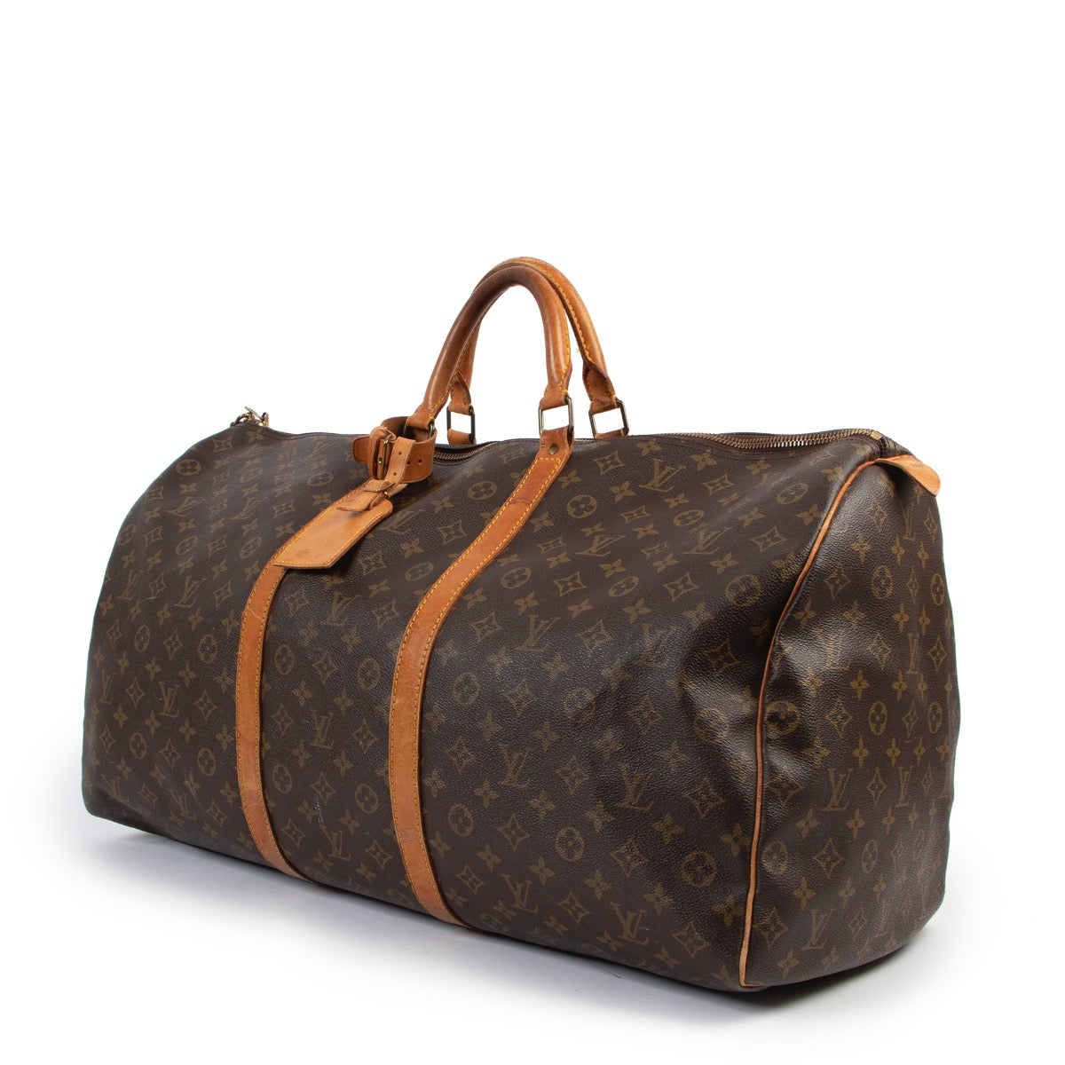 Louis Vuitton Keepall 60 Monogram Canvas Travel Bag shop safe online