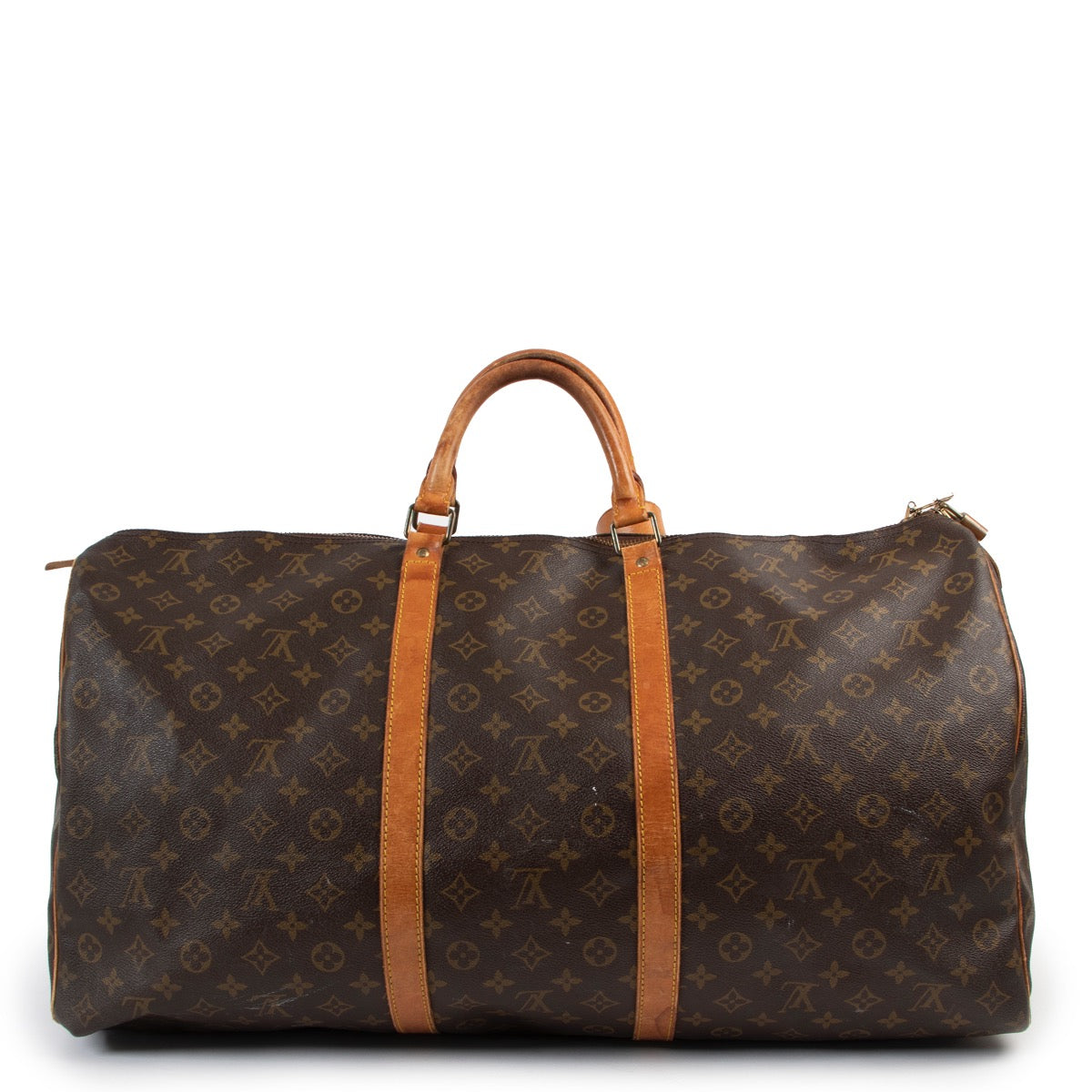 acheter en ligne seconde main Louis Vuitton Keepall 60 Monogram Canvas Travel Bag