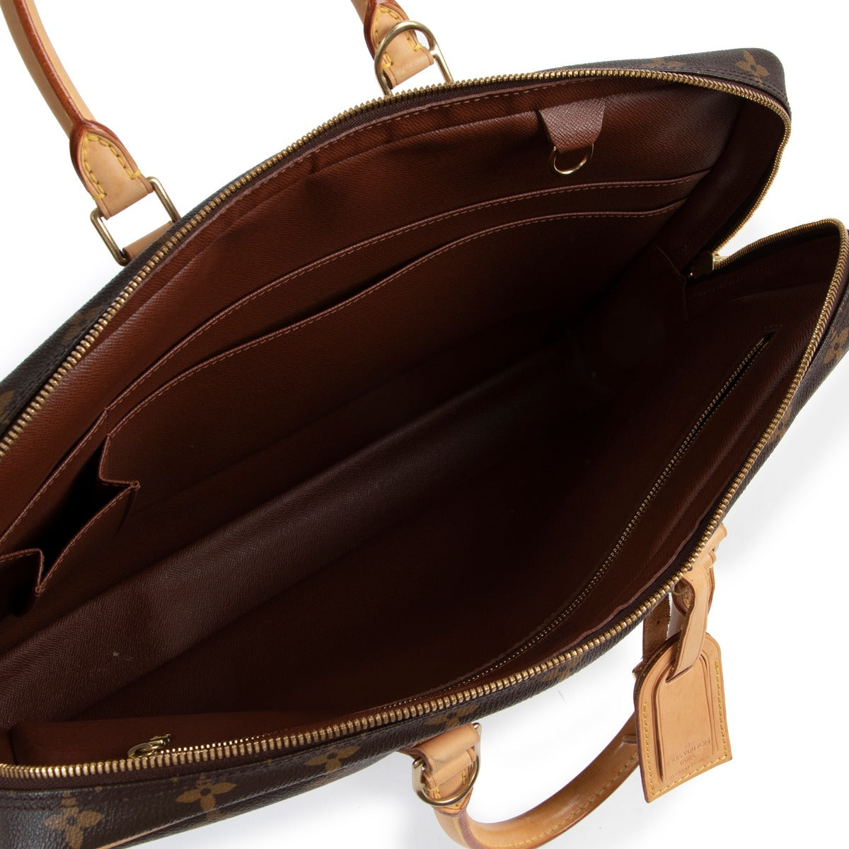 Shop authentic second hand luxury designer Louis Vuitton Porte-Documents Voyage PM Monogram Canvas Briefcase at Labellov.