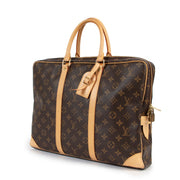 Shop authentic second hand luxury designer Louis Vuitton Porte-Documents Voyage PM Monogram Canvas Briefcase at Labellov.