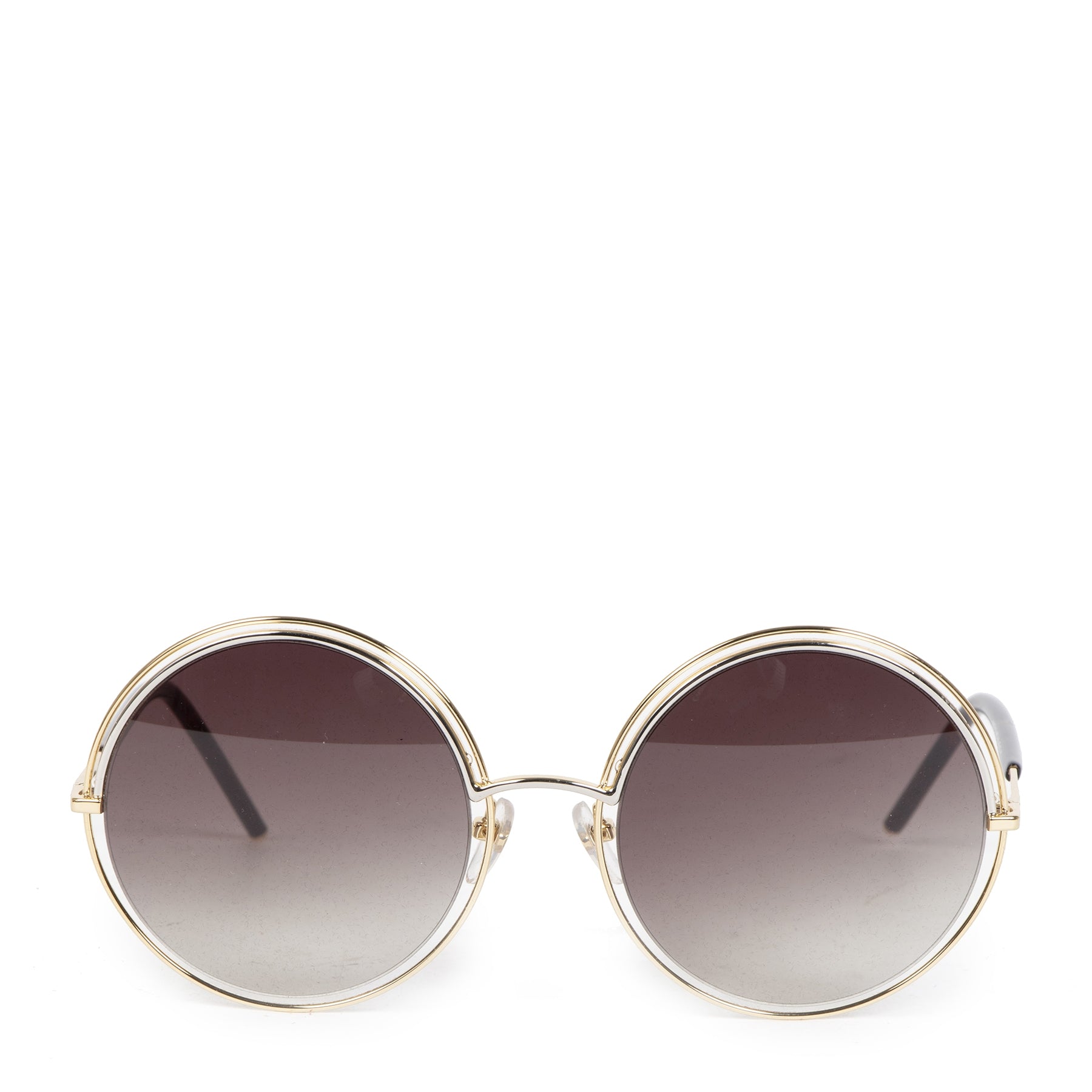 Authentieke Tweedehands Marc Jacobs Marc 11s Round Sunglasses juiste prijs veilig online shoppen luxe merken webshop winkelen Antwerpen België mode fashion