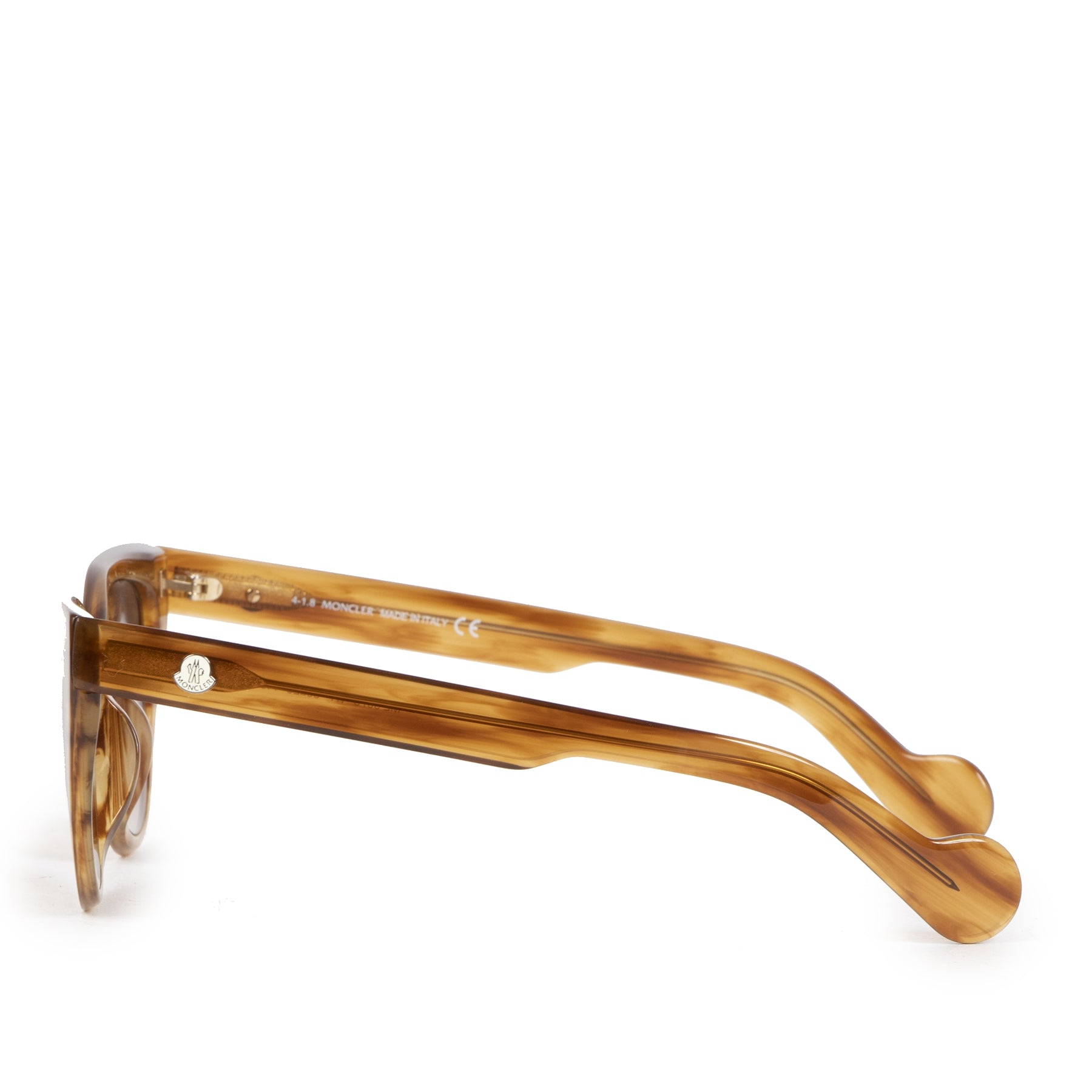 Authentic second-hand vintage Moncler Brown Tortoise Sunglasses buy online webshop LabelLOV
