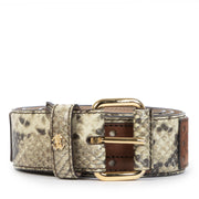 Authentique seconde-main vintage Roberto Cavalli Python Belt - Size 90 achète en ligne webshop LabelLOV