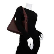 Delvaux Burgundy Pensée Shoulder Bag now for sale at labellov vintage fashion webshop belgium