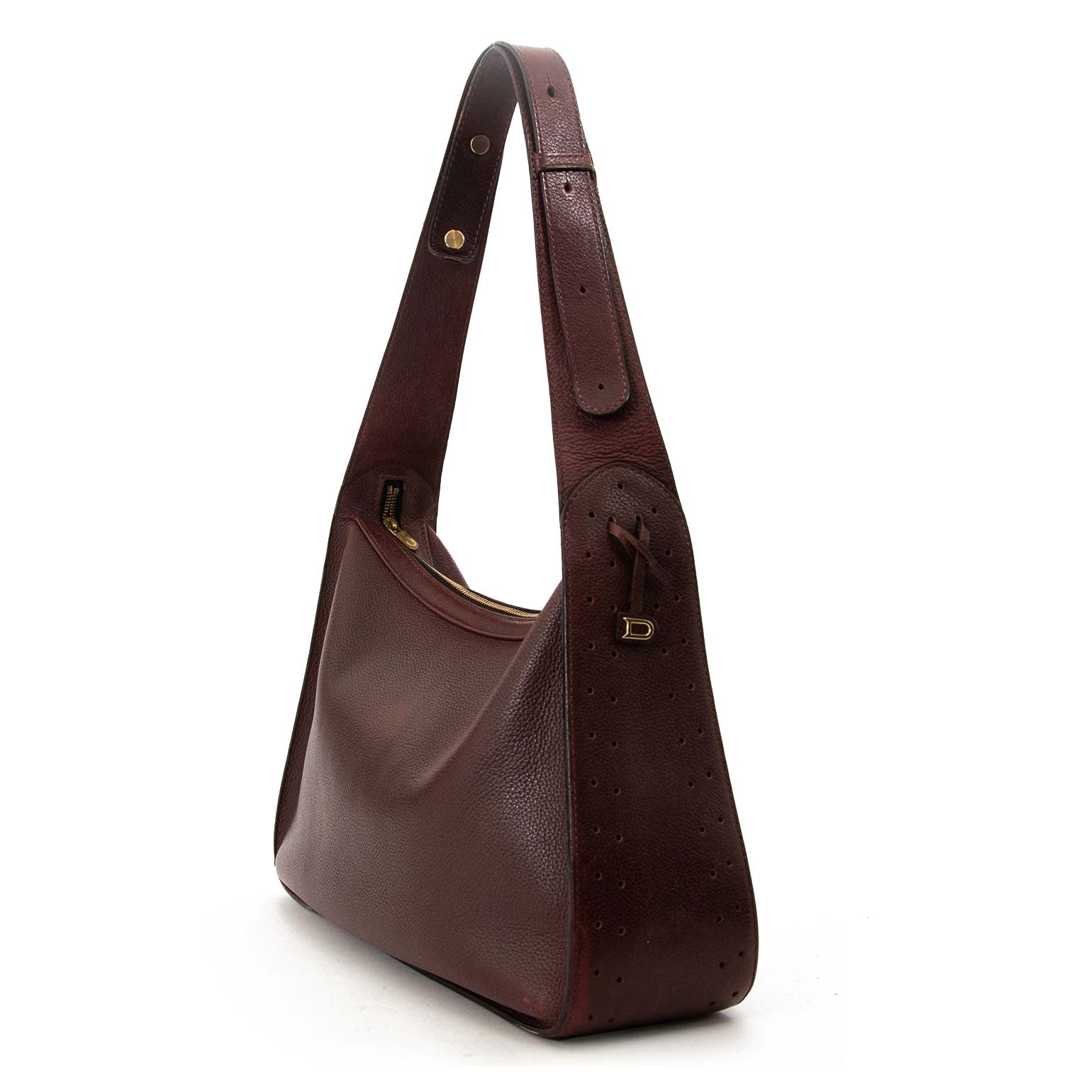 delvaux burgundy pensée sac à vendre à labellov vintage webshop de mode belgique