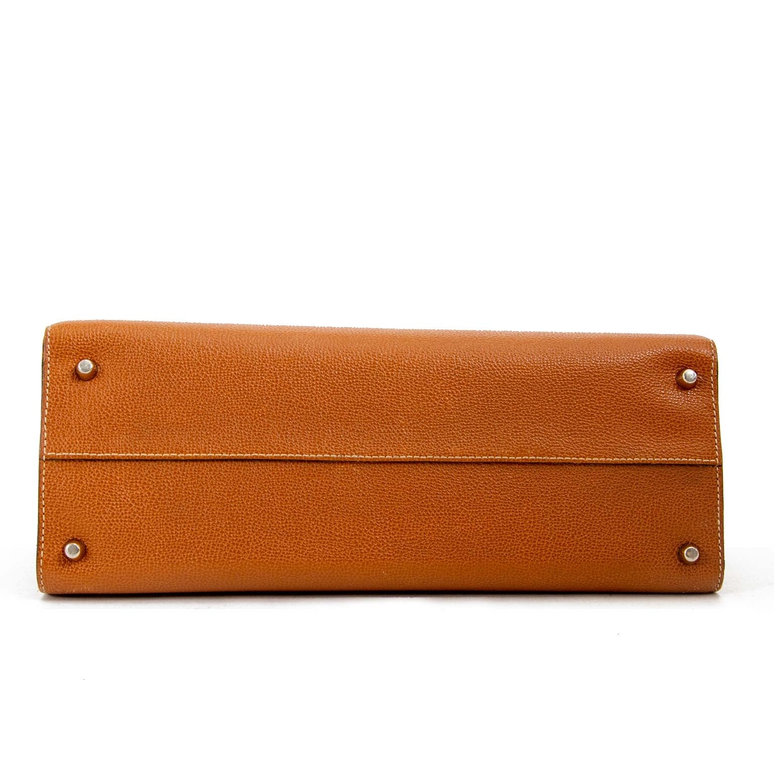 delvaux cognac d tophandle bag now for sale at labellov vintage fashion webshop belgium