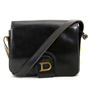 delvaux black leather bag now for sale at labellov vintage fashion webshop belgium