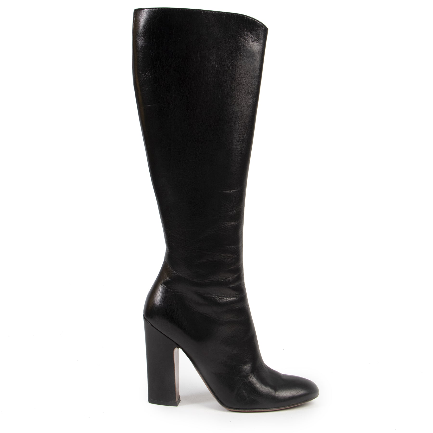 Authentieke tweedehands Alaïa laarzen vintage webshop LabelLOV designer luxe veilig online winkelen België Antwerpen mode fashion
