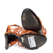 Balenciaga Gladiator Orange Sandals - Size 39