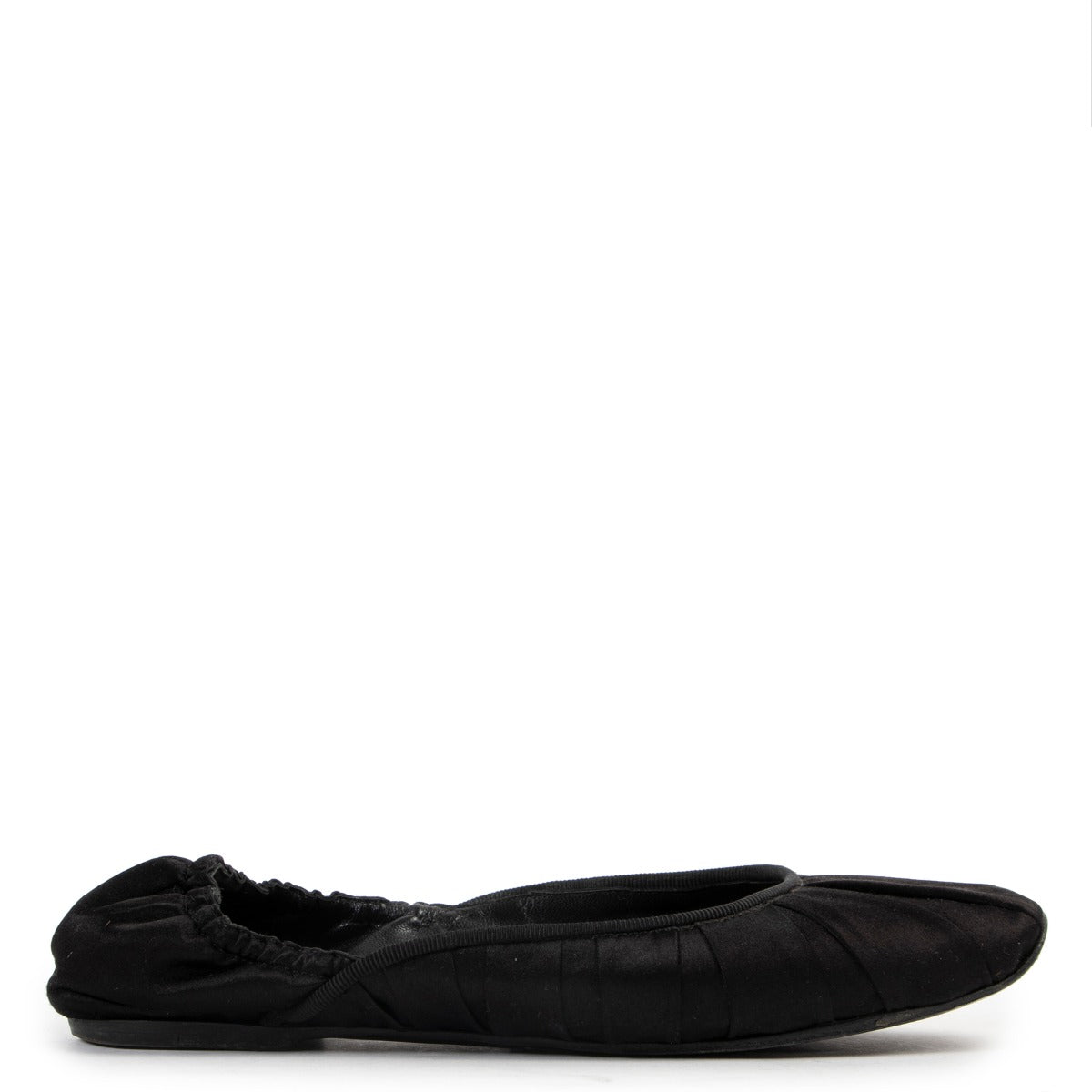 Vintage Bottega Veneta Black Flats - Size 37.5 in good condition