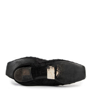 Original Bottega Veneta Black Flats shoes in 2nd hand condition
