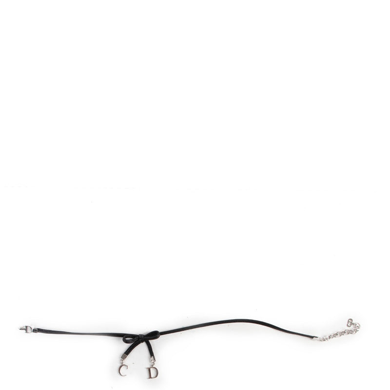 Veilig online kopen van authentieke Christian Dior zwarte choker ketting
