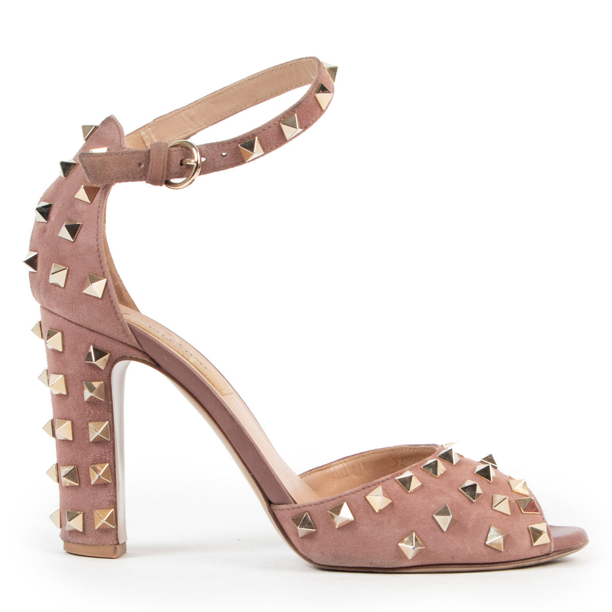 Valentino Garavani Rockstud Pink Pumps - size 38
